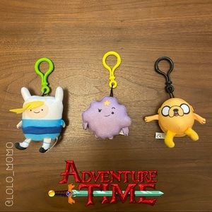 Adventure Time Plush Keychains